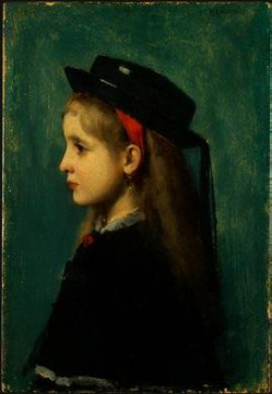 アルザスの少女 ジャン・ジャック・ヘナー Oil Paintings